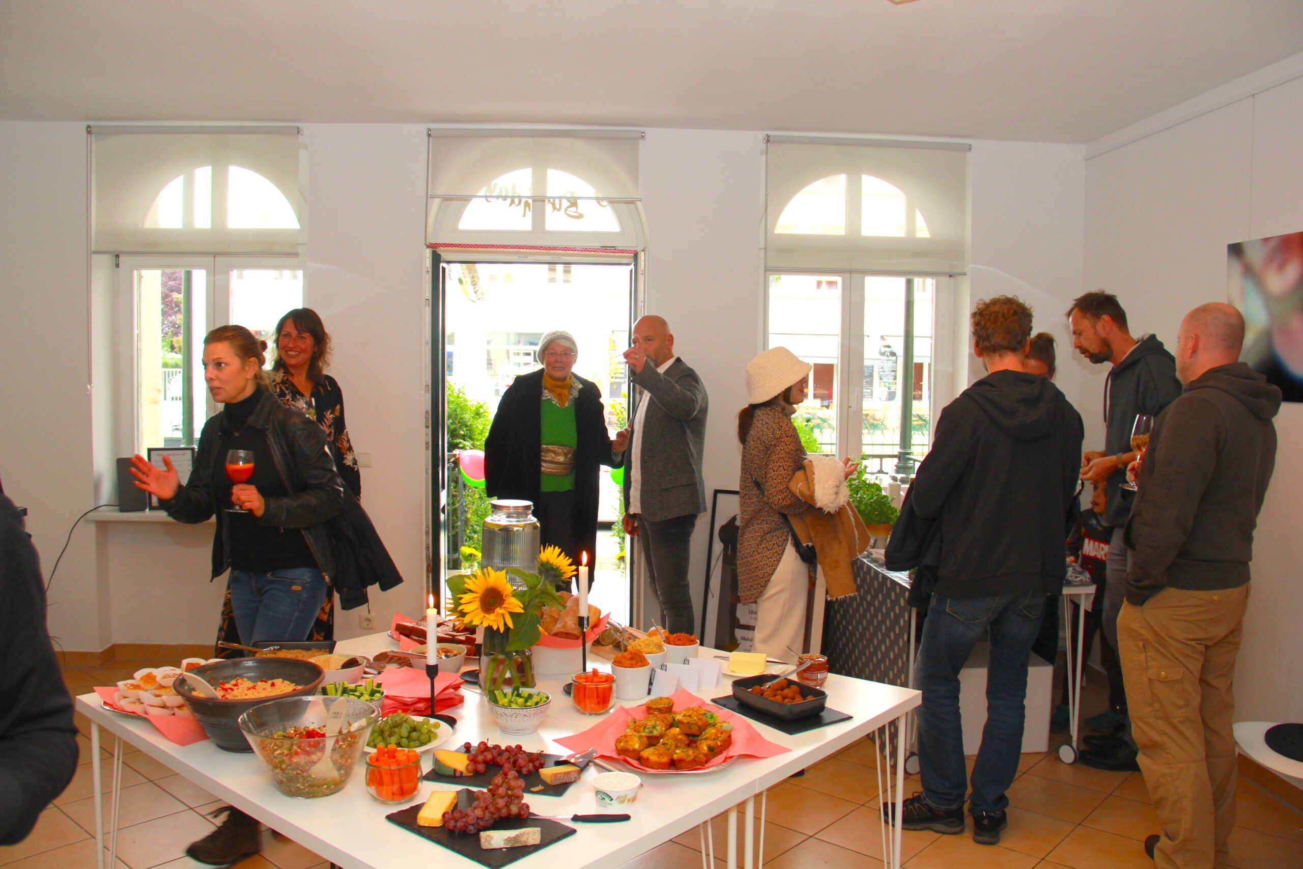 Gäste in der Villa wirklich in Dresden
