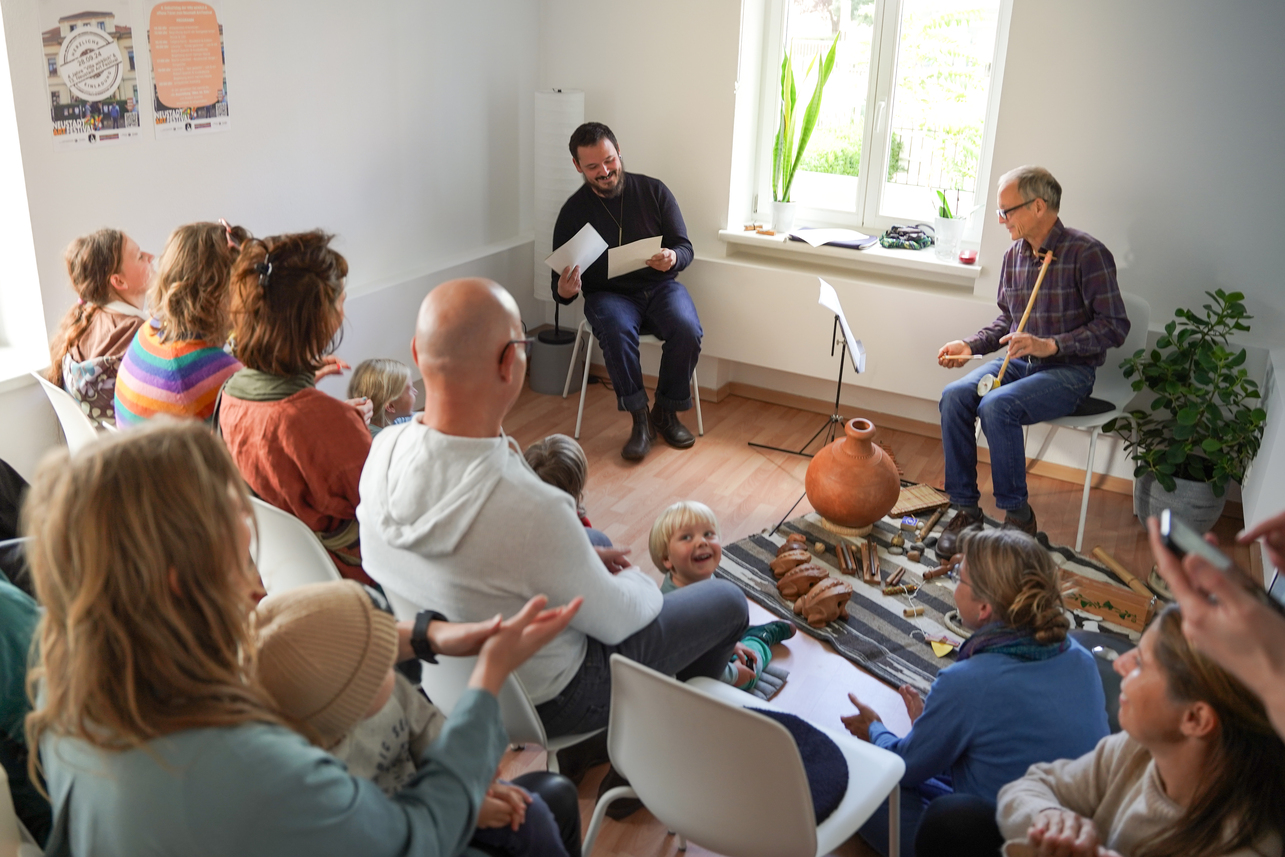 Konzert im Coachingraum zum vierten Geburtstag der Villa wirklich 2024
